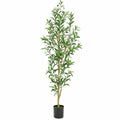Árbol artificial de olivo 150 cm verde con maceta