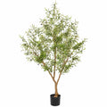 Árbol de Olivo Artificial con Maceta 180 cm Verde