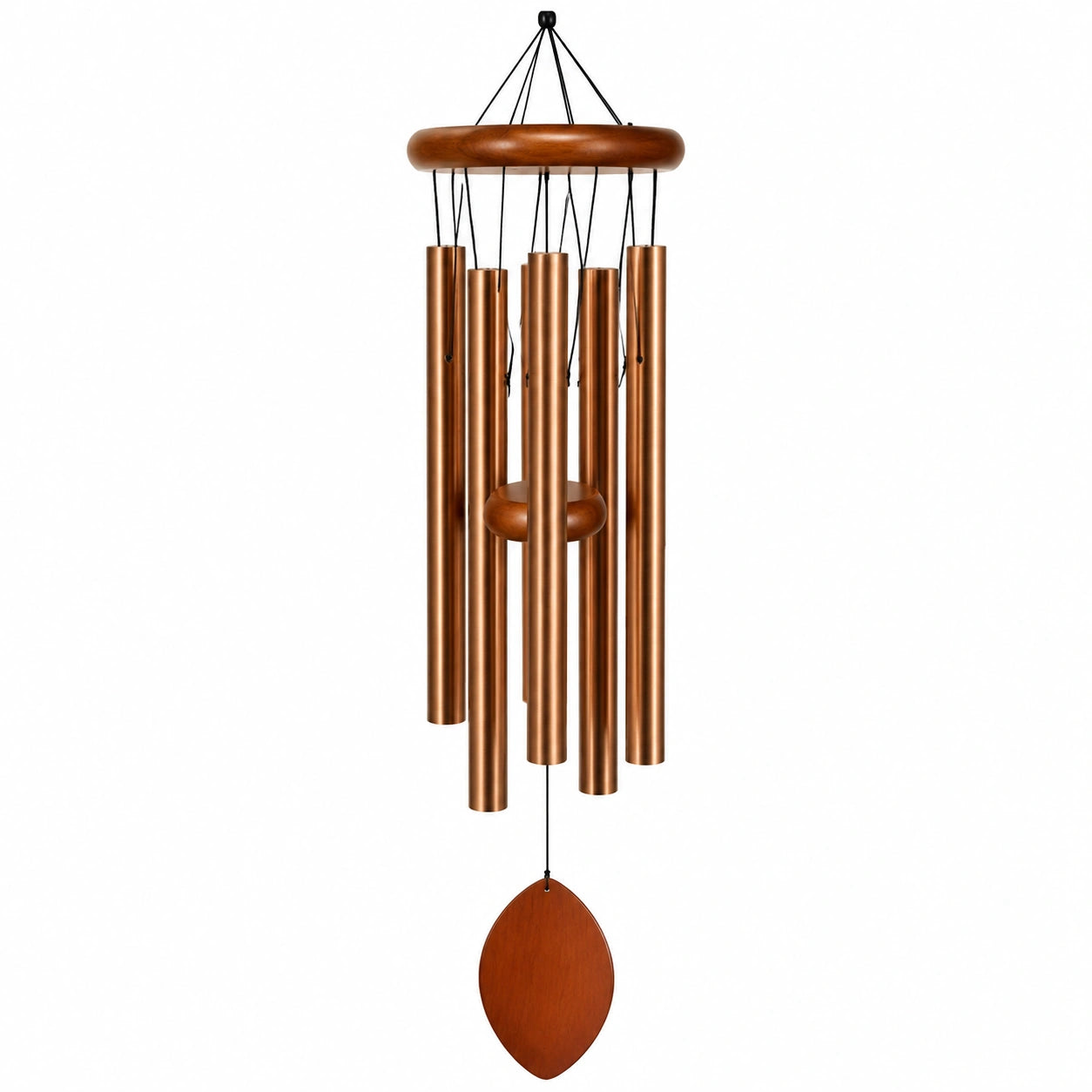 Campana de Viento Tubos Metálicos Cobre 90cm Exterior