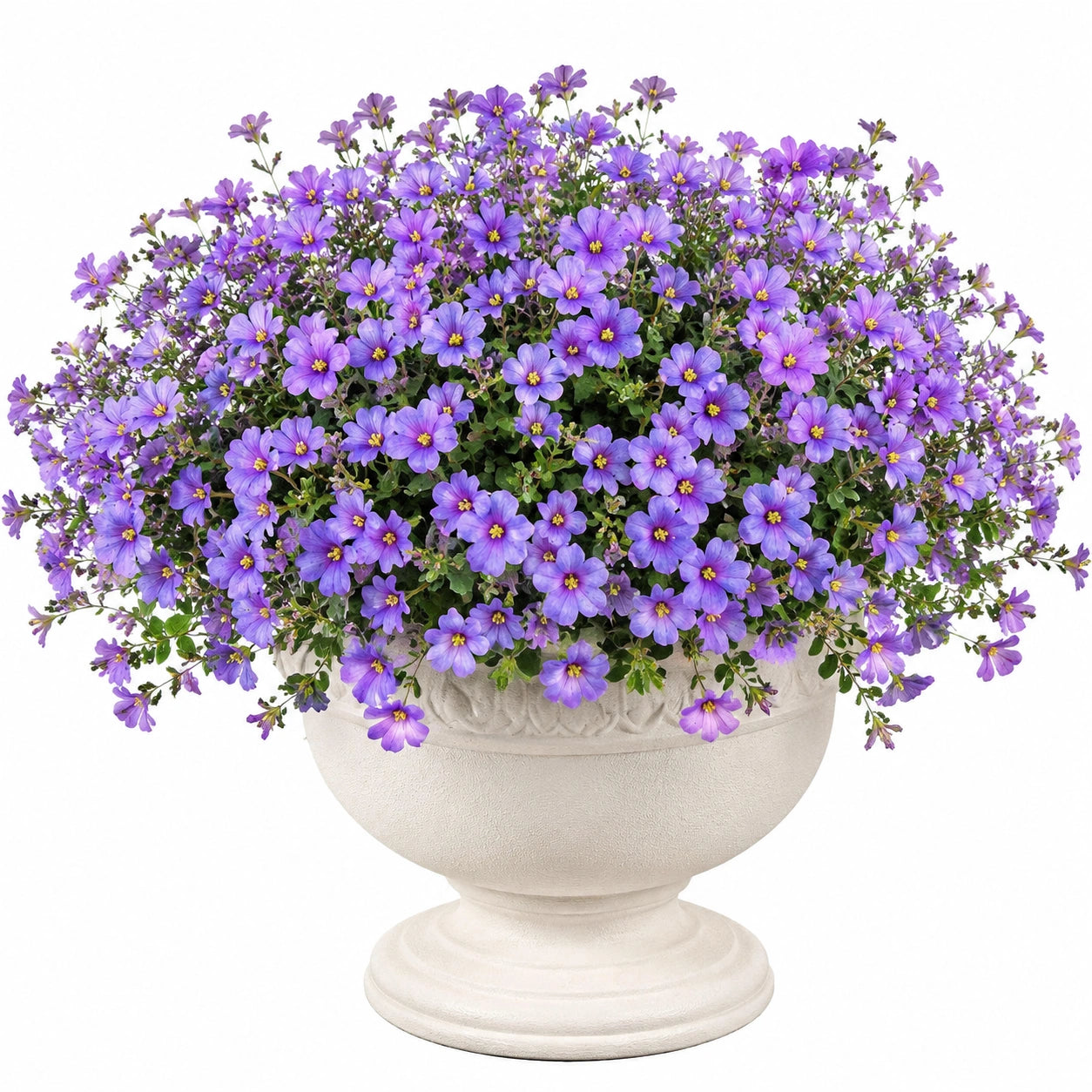 Maceta de Flores Artificiales Violetas Decorativas